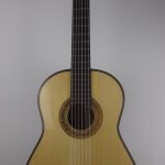 European spruce top with special rosette. 21 frets.
